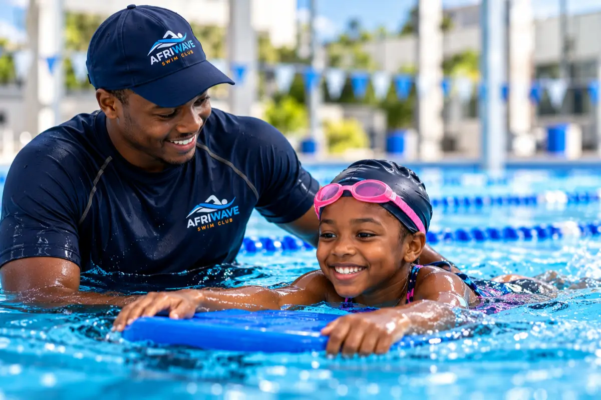 Afriwave Swim Club Kids Swimming Lesson