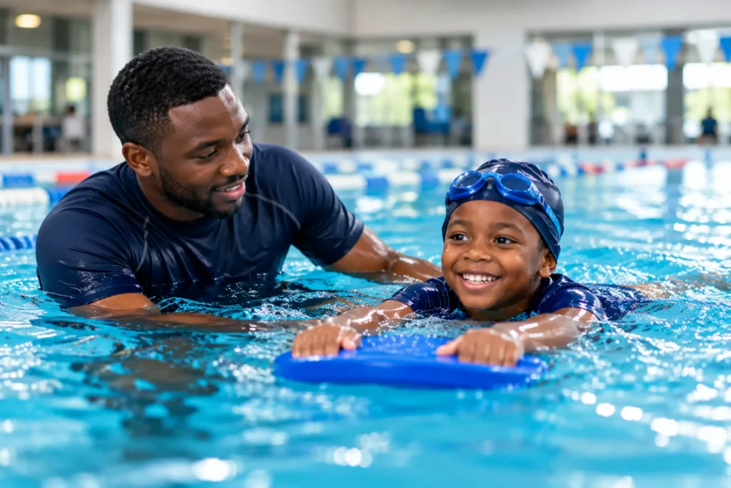 Joyful Swim Lesson with Coach Charles