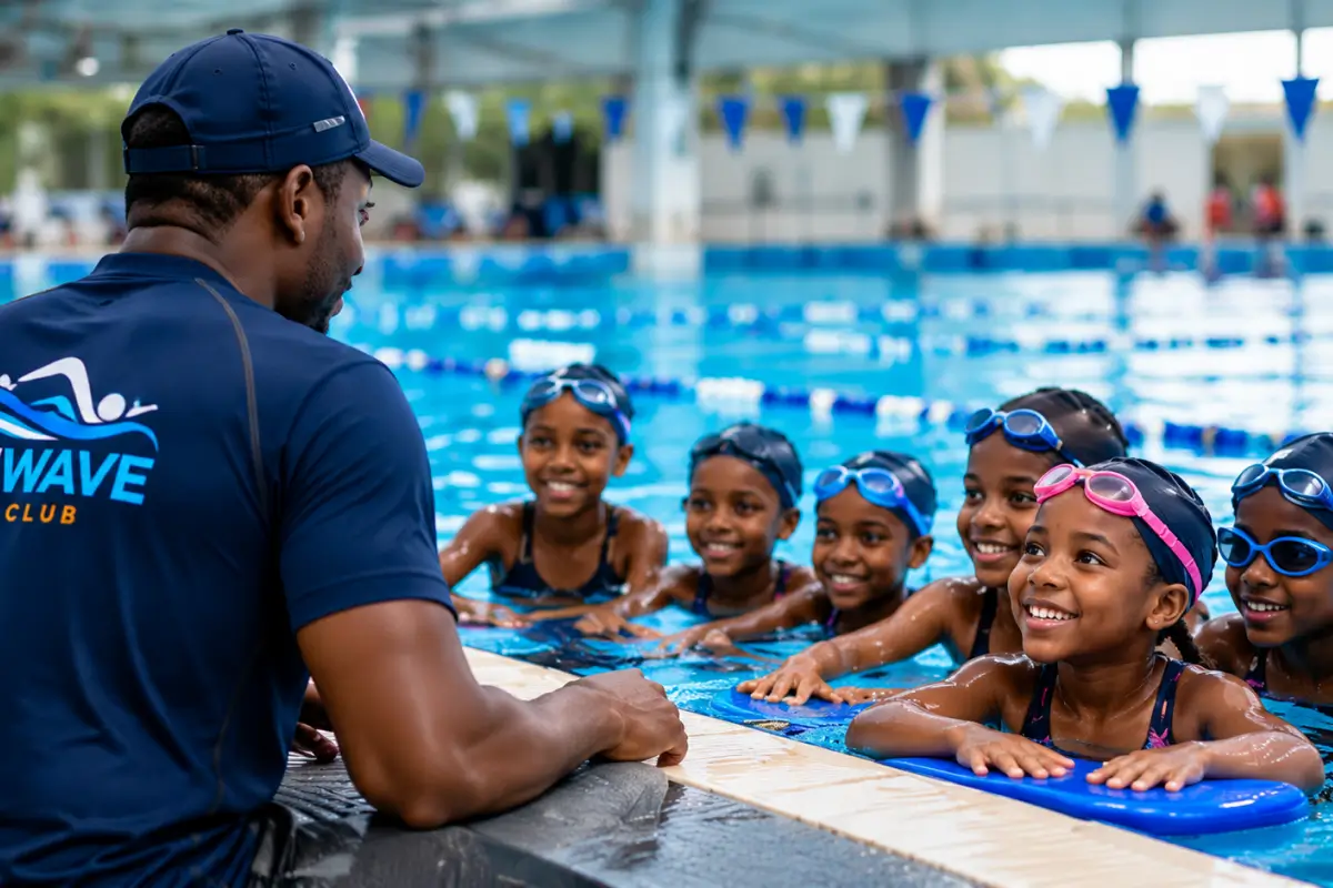 Qualified Coaches Afriwave Swim Club Lesson