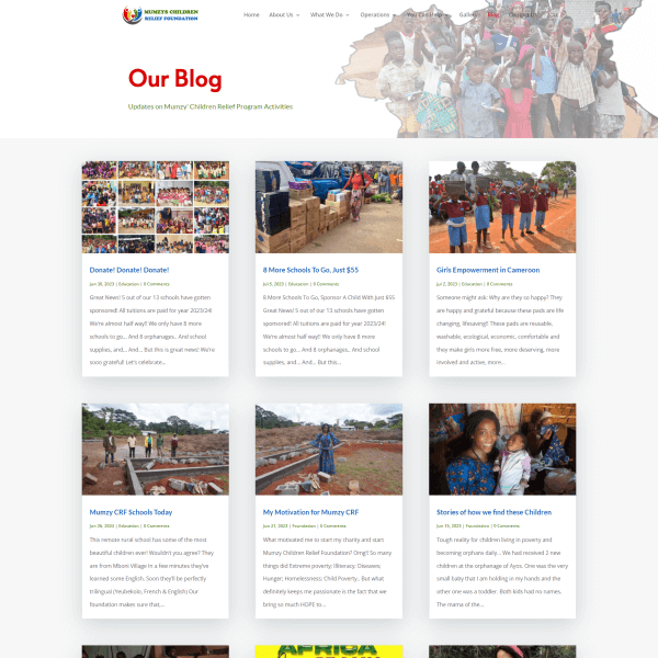 Standard Web Design In Kenya Blog, Mumzy Website Design By Web Developer Asher Group Ltd