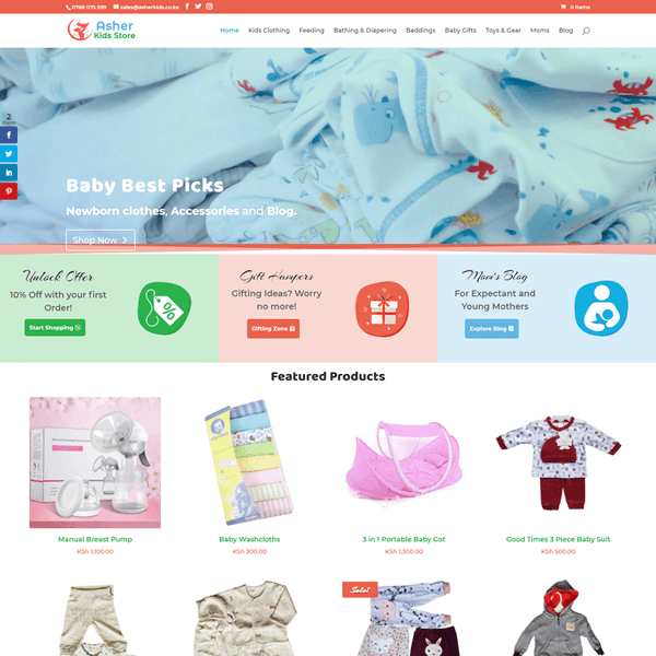 Asher Kids Store - Baby Shop Clothing for Newborns