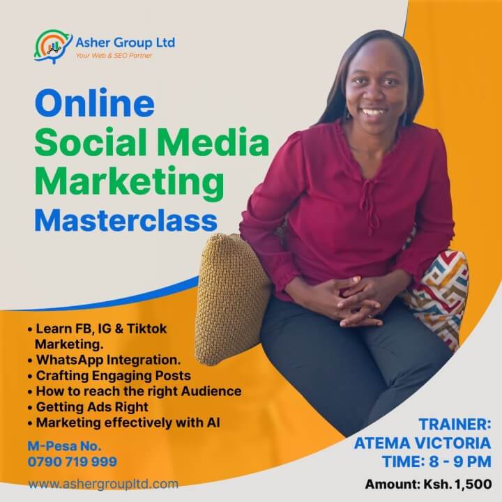 Register For January 2025 Social Media Marketing Masterclass Asher Group Limited 2025