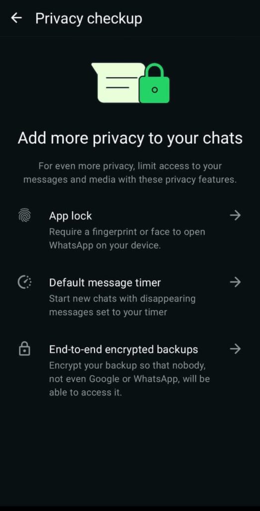 WhatsApp's Biggest Privacy Updates: Privacy Checkup & Whatsapp Usernames Explained 2 privacy policy 5 1